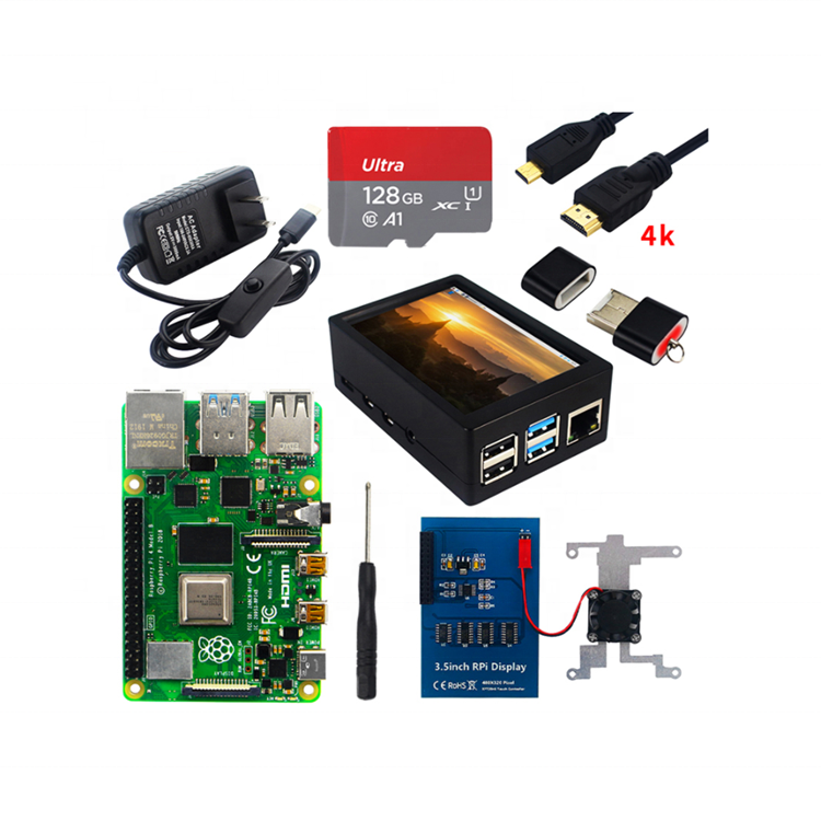 Raspberry Pi 4 8Gb Ram Kit - 라즈베리 파이 4 모델 B 키트