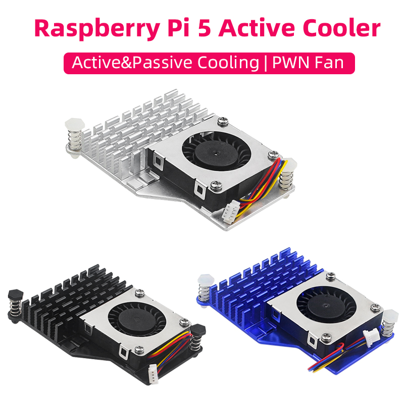 Raspberry Pi Water Cooling Kit - Raspberry Pi 5 용 알루미늄 방열판