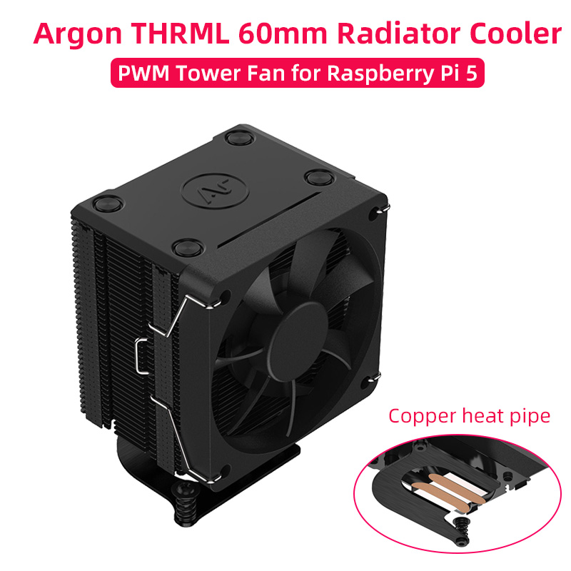 Raspberry Pi Water Cooling Kit - 라즈베리 파이 5 아르곤 THRML 60mm