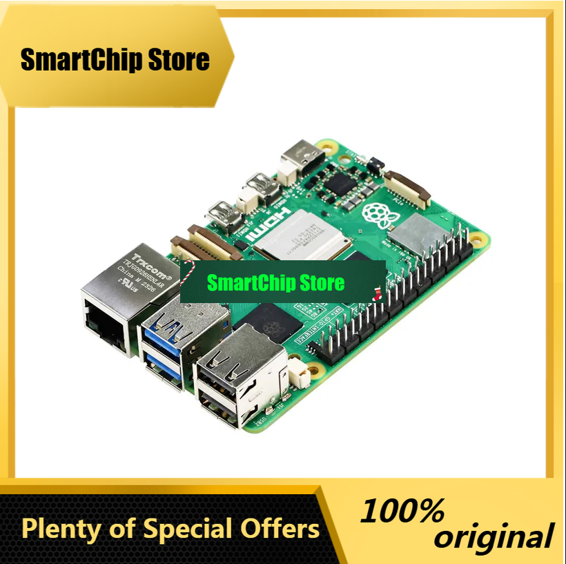 Raspberry Pi 5 8Gb Board - SmCpOfficial 정품 라즈베리 파이 5 싱글