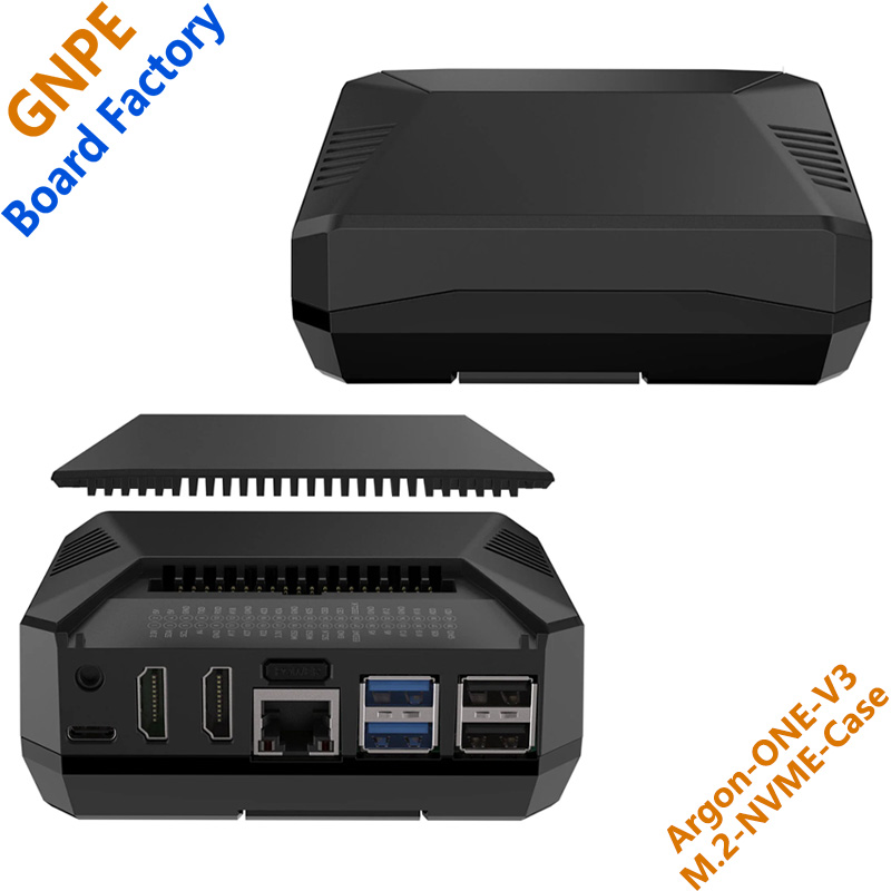 Argon One V3 M.2 Nvme Case - 라즈베리 파이 5 케이스 PCIe SSD