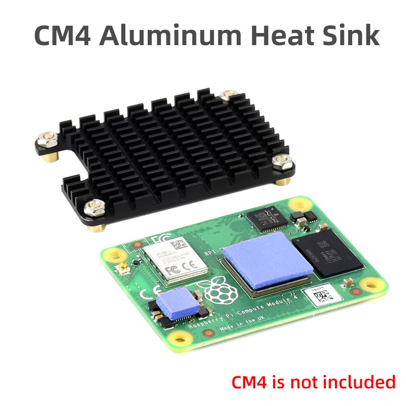 Raspberry Pi Water Cooling Kit - 라즈베리 파이 CM4 알루미늄 합금 히트