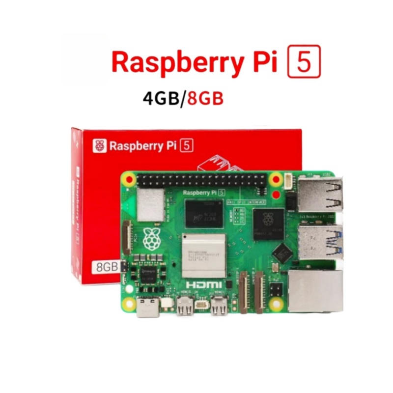Raspberry Pi 5 8Gb Board - 라즈베리 파이 5B 4G/8GB 세대 개발