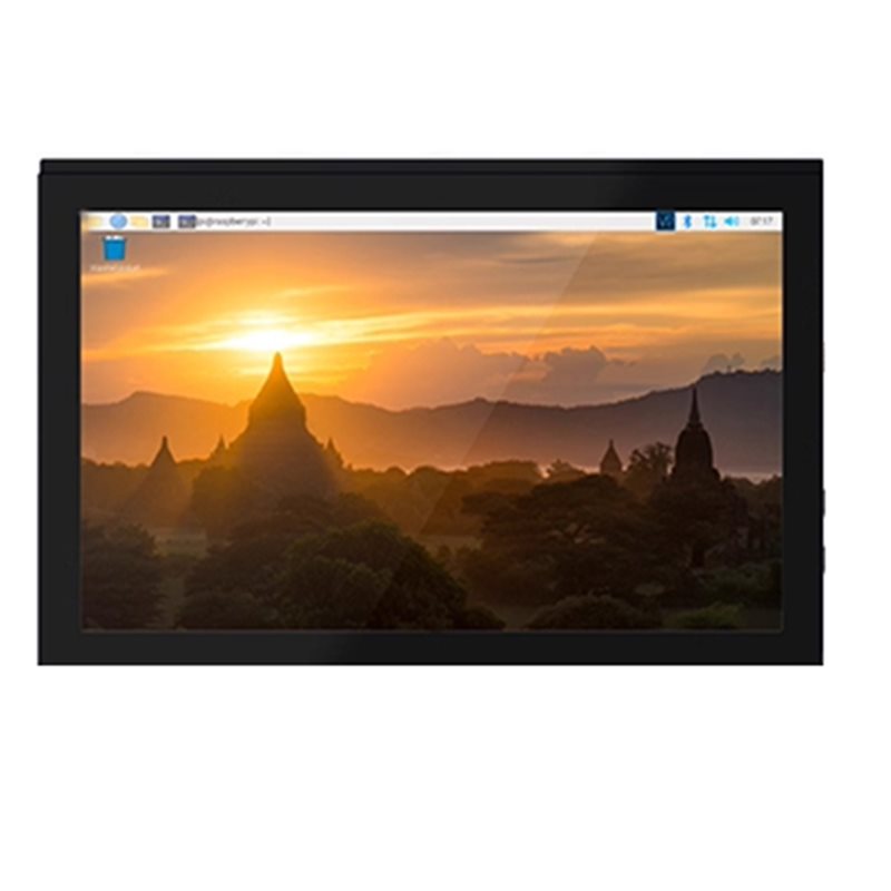 Raspberry Pi 10.1 Inch Capacitive Touch Screen Ips - AU61-라즈베리 파이 LCD 모니터용 하드 쉘
