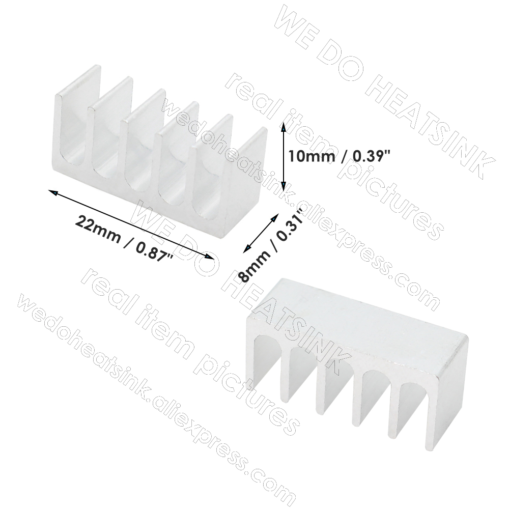 우리는 라즈베리 파이 전자 칩 IC용 8x22x10mm - Raspberry Pi Water Cooling Kit 리뷰 및 가격