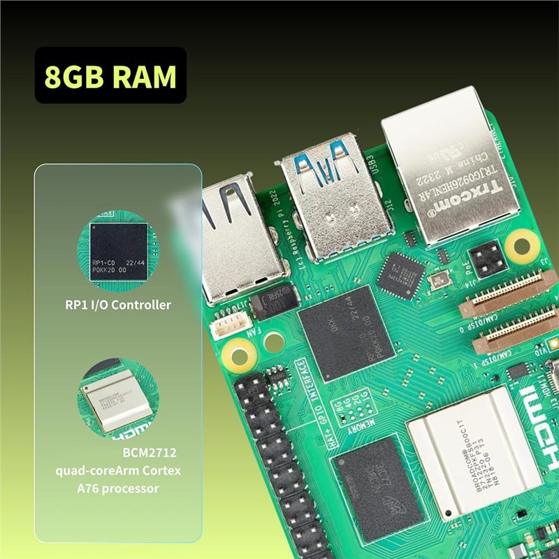 AS95-For Irasptek 스타터 키트(라즈베리  - Raspberry Pi 5 8Gb Board 리뷰 및 가격