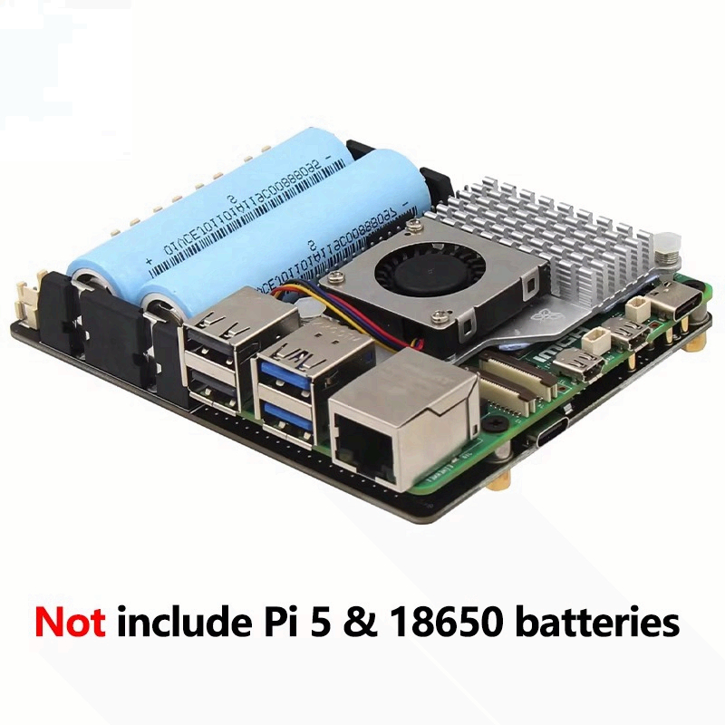 라즈베리 파이 5 18650 UPS 보드, 5.1V/5 - Raspberry Pi Uninterrupted Power Supply Ups 18650 리뷰 및 가격