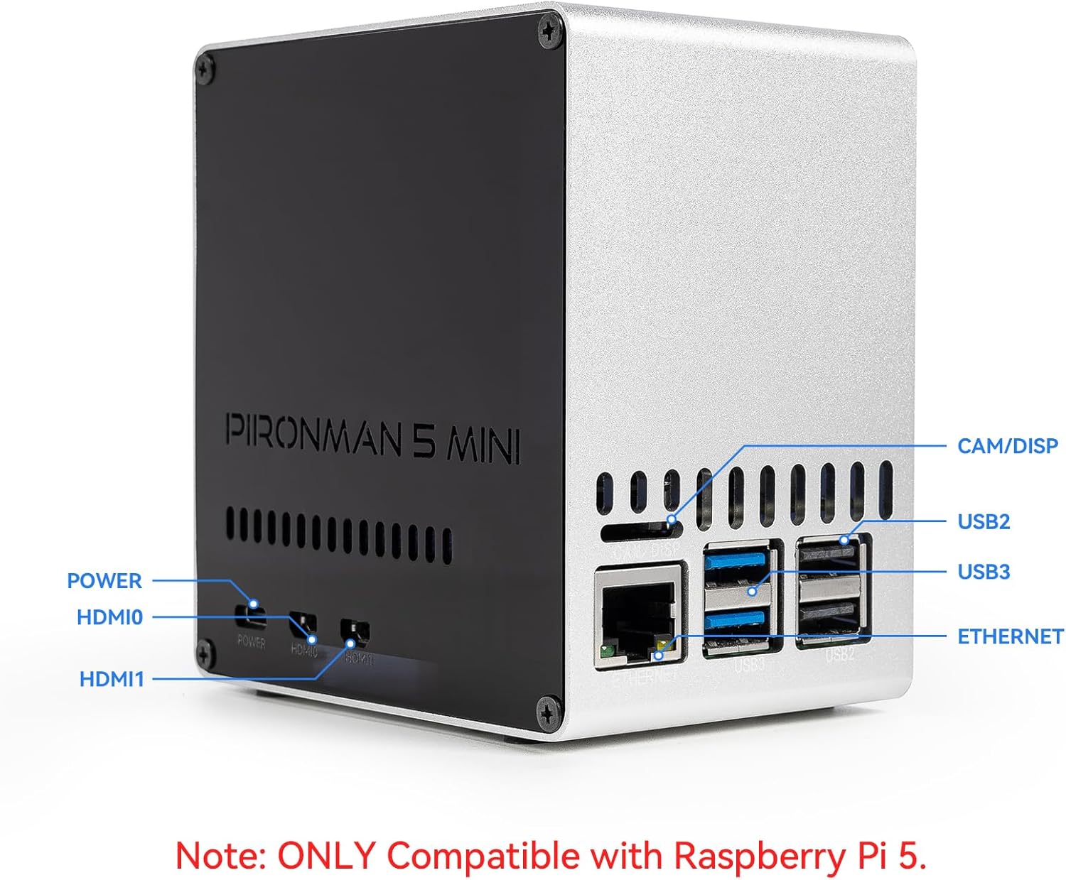 Pironman 5-Mini NVMe M.2 SSD P - Raspberry Pi Ai Kit Hailo-8L 리뷰 및 가격
