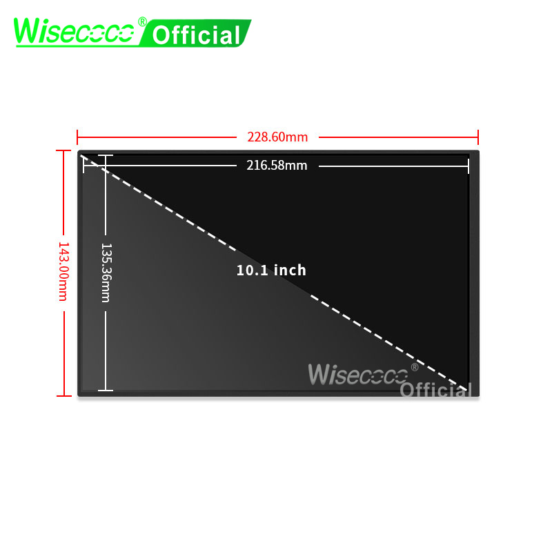 Wisecoco 정전식 터치 스크린, IPS LCD 디 - Raspberry Pi 10.1 Inch Capacitive Touch Screen Ips 리뷰 및 가격