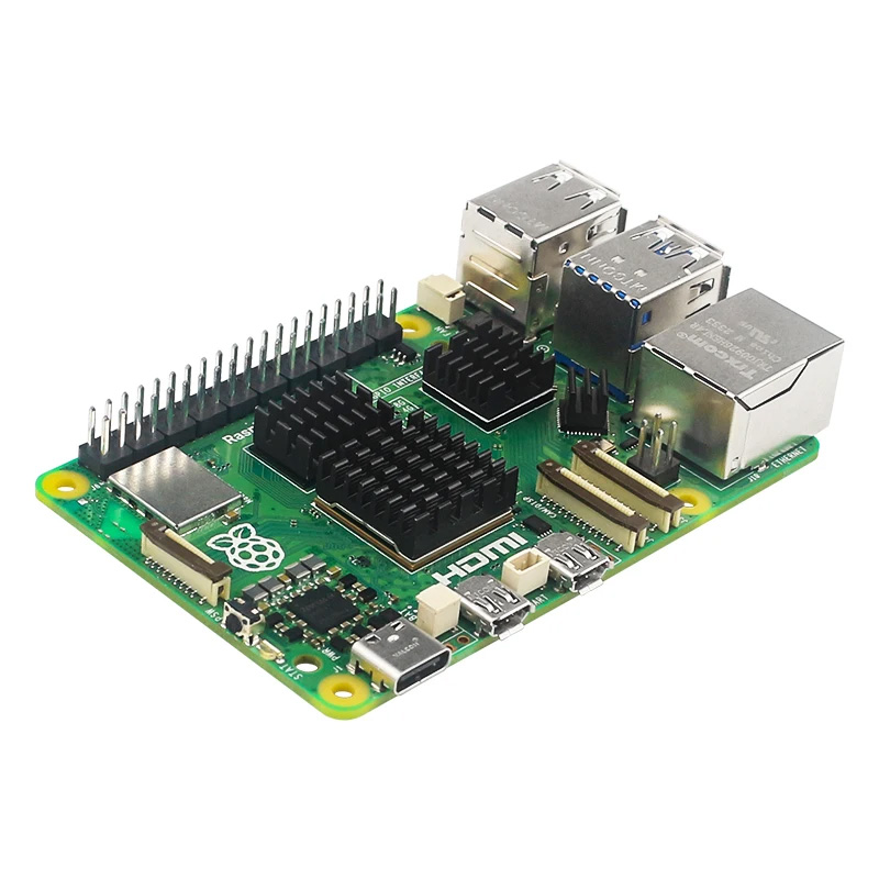 4Pcs 라즈베리 파이 5 히트 싱크 알루미늄 합금 패 - Raspberry Pi Water Cooling Kit 리뷰 및 가격