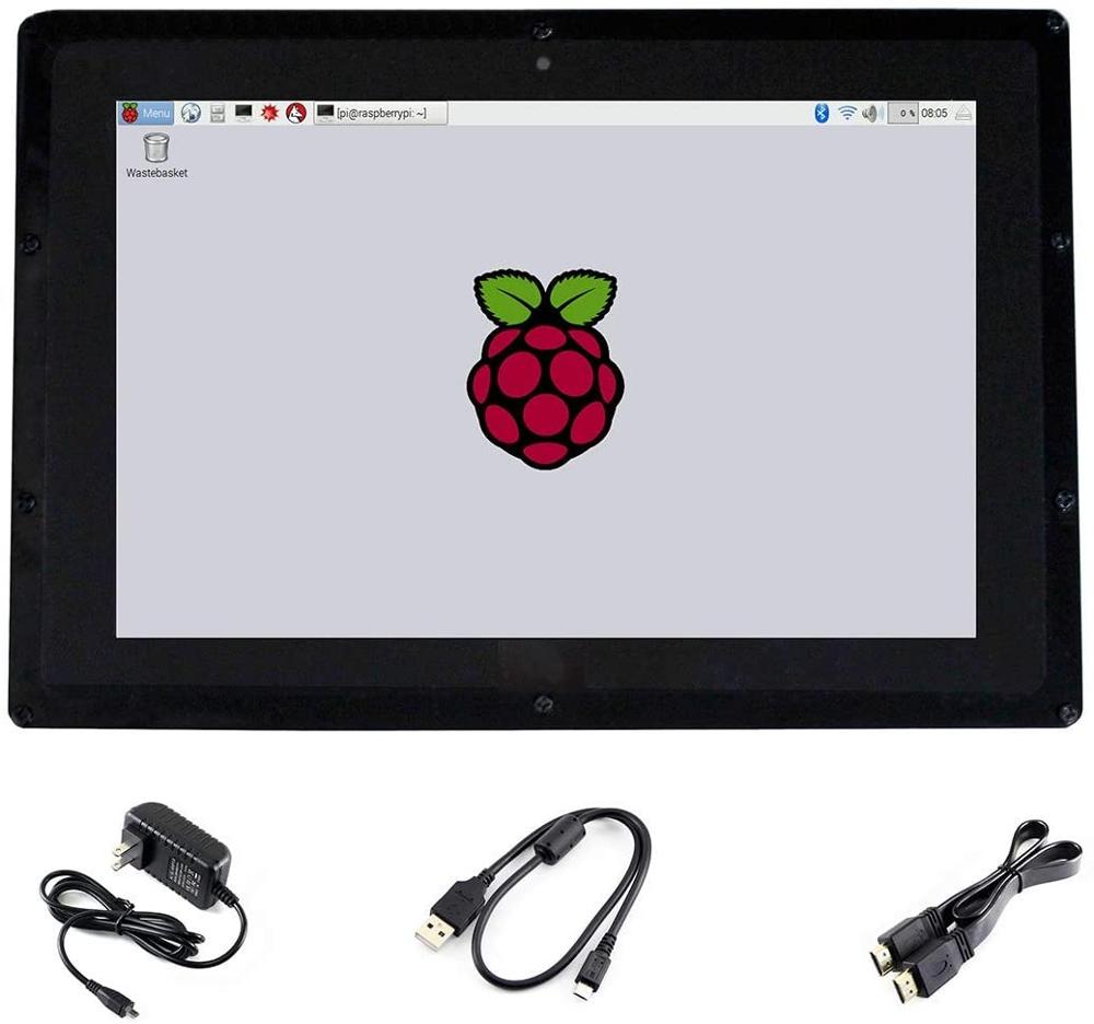 라즈베리 파이 3 B/2 B/B+/A+용 10.1인치  - Raspberry Pi 10.1 Inch Capacitive Touch Screen Ips 리뷰 및 가격