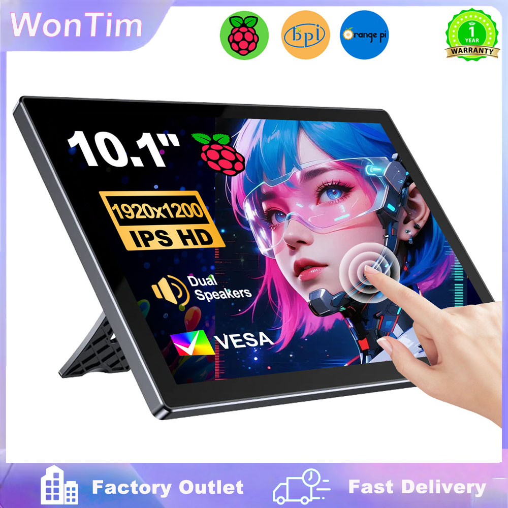 10.1인치 라즈베리 파이 5 4/3/B/B+/A+ 모 - Raspberry Pi 10.1 Inch Capacitive Touch Screen Ips 리뷰 및 가격