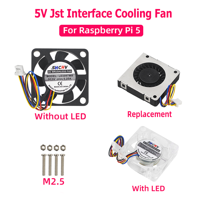 냉각 선풍기 JST 인터페이스 PWM 속도 조절 가능  - Raspberry Pi Water Cooling Kit 리뷰 및 가격