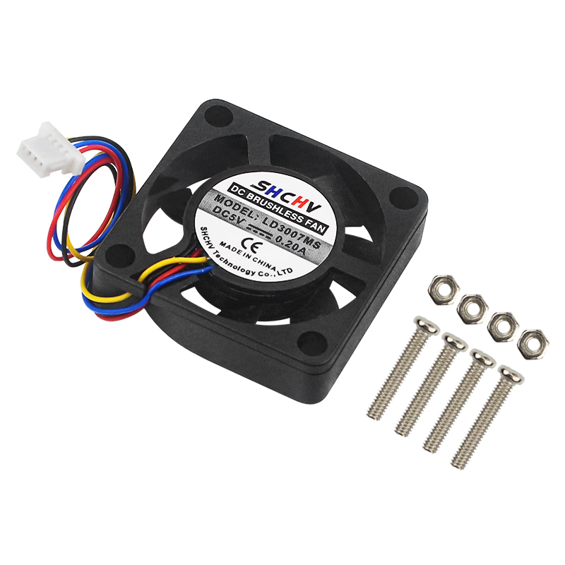 냉각 선풍기 JST 인터페이스 PWM 속도 조절 가능  - Raspberry Pi Water Cooling Kit 리뷰 및 가격