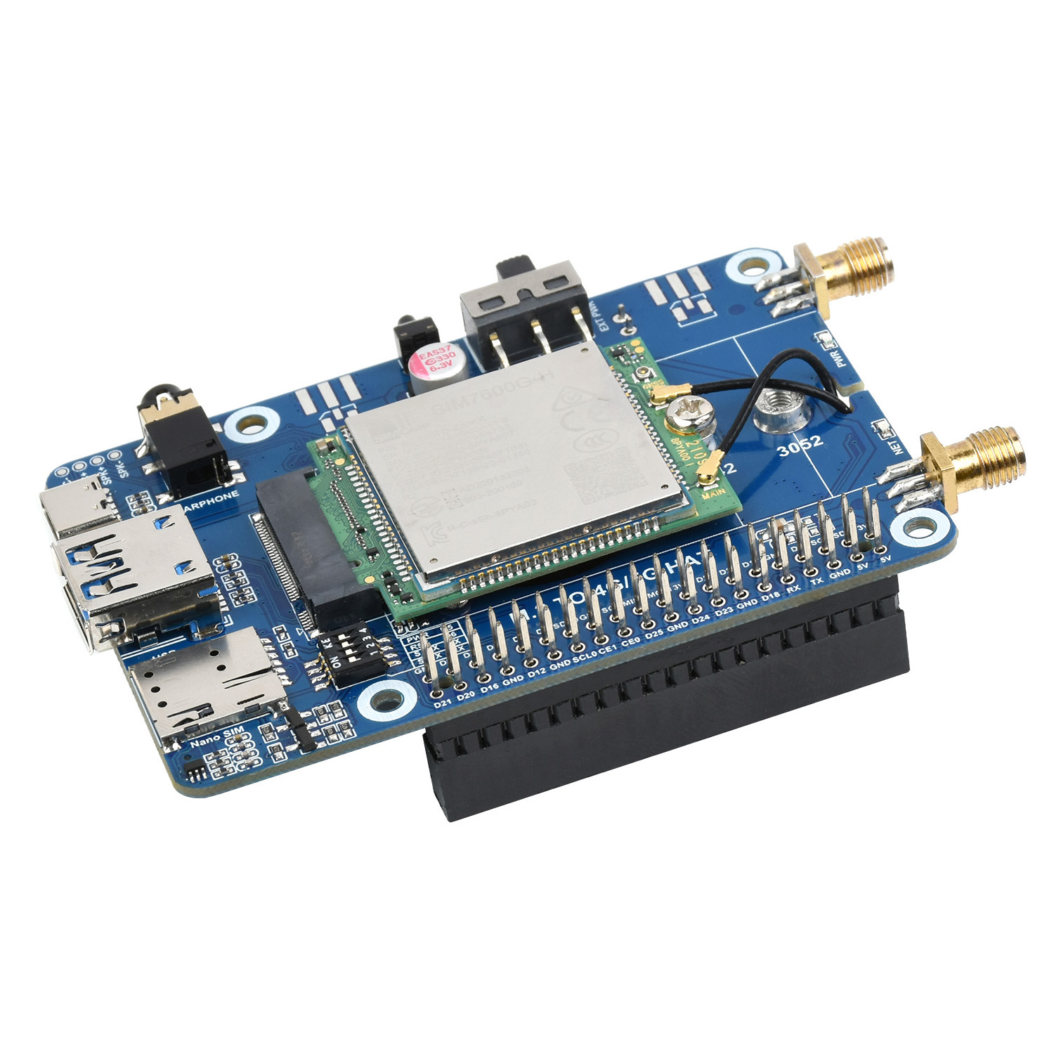 비바칩 테크4G LTE GPS HAT 쿨링 팬 확장 보 - Raspberry Pi 4 8Gb Ram Kit 리뷰 및 가격