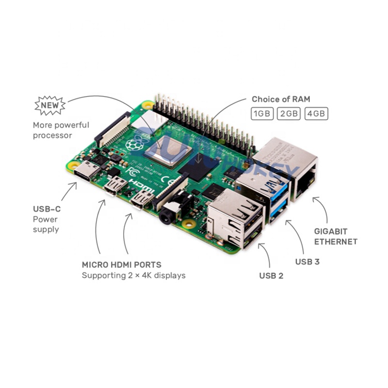 공식 오리지널 개발 보드 개발 키트 RAM 2G 4G  - Raspberry Pi 4 8Gb Ram Kit 리뷰 및 가격