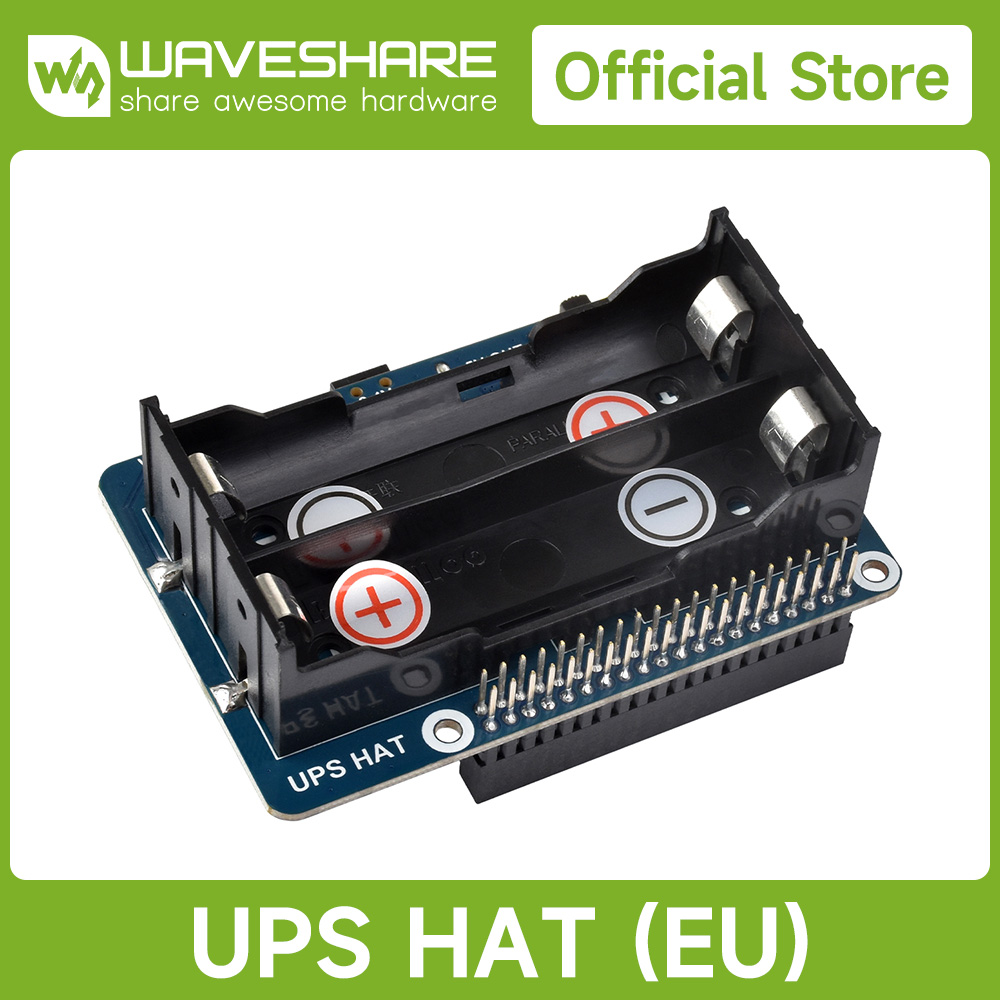 Raspberry Pi 4B/3B용 Waveshare  - Raspberry Pi Uninterrupted Power Supply Ups 18650 리뷰 및 가격