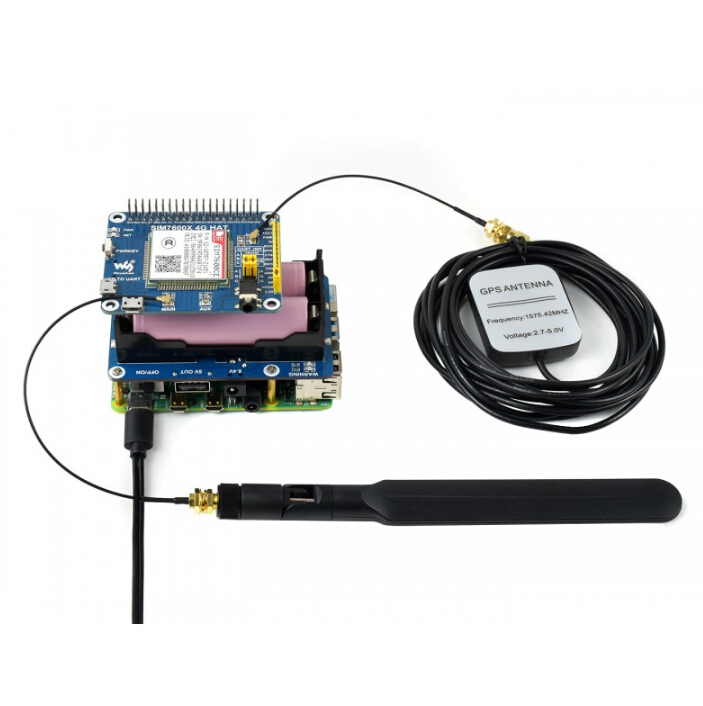 Raspberry Pi 4B/3B용 Waveshare  - Raspberry Pi Uninterrupted Power Supply Ups 18650 리뷰 및 가격